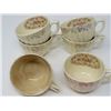 Image 7 : 5 SAUCERS, 6 TEA CUPS