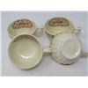 Image 8 : 5 SAUCERS, 6 TEA CUPS