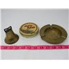 Image 1 : BRASS ASHTRAY & 1890s BELL, JELLY BOAT TIN