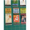 Image 3 : LOT OF 8 PIN UP GIRL ADVERTISING MATCH BOOK COVERS *VINTAGE*