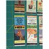 Image 2 : LOT OF 8 PIN UP GIRL ADVERTISING MATCH BOOK COVERS *VINTAGE*