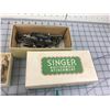 Image 3 : LOT OF SEWING MACHINE ATTACHMENTS (SINGER) & OIL CAN
