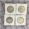 Image 2 : LOT OF 4 1965 CNDN 50 CENT PIECES (SILVER)