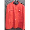 Image 1 : R.C.M.P. RED DRESS TUNIC (CHEST 40", BODY 28½", SLEEVE 26")