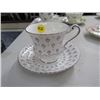 Image 5 : 5 CUPS/SAUCERS (PARAGON, ROYAL WINDSOR, ETC.) *NO CHIPS/CRACKS*