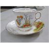Image 2 : 6 CUPS/SAUCERS (QUEEN ANNE, ELIZABETHAN, ETC.) *NO CHIPS/CRACKS*