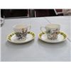 Image 9 : 6 SAUCERS & 4 CUPS (NORWAY, ETC.) *NO CHIPS/CRACKS*