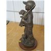 Image 2 : STATUE (BOY WITH DOG) *DUCKS UNLIMITED, YOUNG PUPS* (339/800, 16"T)