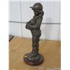 Image 2 : STATUE (GIRL WITH DOG) *DUCKS UNLIMITED, PUPPY LOVE* (29/800, 16"T)