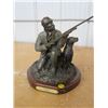 Image 1 : STATUE (HUNTER WITH DOG) *DUCKS UNLIMITED, PARTNERS* (439/800, 10"T)