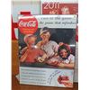 Image 1 : COCA COLA SIGN (PART OF THE GAME) *WOODEN, 23"X30"*