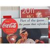 Image 2 : COCA COLA SIGN (PART OF THE GAME) *WOODEN, 23"X30"*