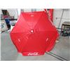 Image 1 : COCA COLA UMBRELLA *6 FT ACROSS* VINYL  *N.O.S.*