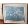 Image 1 : FRAMED PRINT (LATE OCTOBER, CANADA 1986) BY C.D. HIEBERT, *31"X25" 171/600*