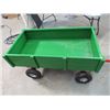 Image 1 : FOUR WHEEL CART (HANDMADE BY GORDON BRAATEN) *48"L X 26"W X 23"H*