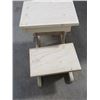 Image 2 : CHILD'S DESK & CHAIR W/DRAWER (HANDMADE BY GORDON BRAATEN) *19¾"L X 14¾"W X 16½"H*
