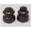 Image 2 : 2 CERAMIC INSULATORS *TOP LINE*