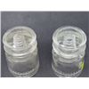 Image 5 : 2 CERAMIC INSULATORS *HEMINGWAY T.J.* (DATED 4/56 & 7/56)