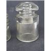 Image 5 : 3 GLASS INSULATORS (ARMSTRONG) *1 - #9, CSC, UNKNOWN*