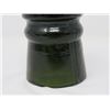 Image 6 : 1 GLASS INSULATOR (DOMINION), *DARK GREEN*