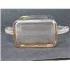 Image 6 : PINK DEPRESSION PRESSED GLASS SALT SHAKER *NO LID*, AMBER COLOR SUGAR BOWL
