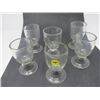 Image 2 : 6 GOBLETS & MILK GLASS STIEN