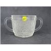 Image 2 : CREAM & SUGAR *CUT GLASS* (WINDSOR DIAMOND)