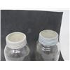 Image 4 : 2 QUART JAR 2 PC (IMPROVED GEM) *CLEAR, NO MARKINGS