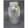 Image 1 : FRUIT JAR (ERIE) *2 QUART W/TOP, OLD*