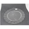 Image 7 : CLEAR GLASS WARE (PLATE, 6 FRUIT NAPPIES) *4 ARE IRIS HERRINGTON*