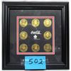 Image 1 : 2002 OLYMPIC COIN SET (CANADIAN HOCKEY) *FAMED COCA-COLA*