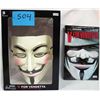 Image 1 : BOOK & MASK SET (VERTIGO DC COLLECTIBLE) *V FOR VENDETTA MASK & TRADE PAPERBACK