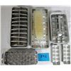 Image 1 : ASSORTED ALUMINIUM ICE CUBE TRAYS