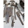 Image 3 : LOT OF TOOLS IN PAIL (HAMMERS, AXES, TOOLS, WRENCHES)