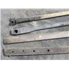 Image 2 : PLOW HANDLES (QTY 2) *48" & 58"* & 2 PITMAN ARMS (DIFFERENT SIZES)
