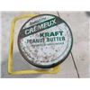 Image 7 : 2 TOBACCO TINS (VOGUE & PLAYERS), KRAFT PEANUT BUTTER JAR (W/HANDLE)
