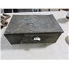 Image 2 : CASH BOX (METAL) W/STOVE CRANKS, HANDLES & TOOLS