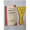 Image 1 : LOT OF 2 WINDOW SCRAPER (WHITE ROSE) & FARMER'S POCKET LEDGER (C.M. LEPAGE, PRUD'HOMME, SK)