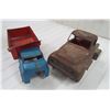 Image 3 : DUMP TRUCK *W/STEEL WHEELS* & PARTS TRUCK *BOTH METAL*