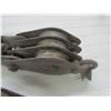Image 3 : 2  BLOCK PULLEYS & HOOKS, *16", EX. COND*