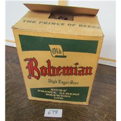 BEER BOX (6 PACK, BOHEMIAN) *SICKS P.A. BREWERY LTD.*