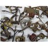 Image 6 : LOT OF VINTAGE HANDLES, HOOKS (OVER 100 PCS OF HARDWARE)