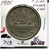Image 1 : 1935 CNDN DOLLAR (SILVER)