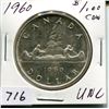 Image 1 : 1960 CNDN DOLLAR (SILVER)
