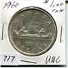 Image 1 : 1960 CNDN DOLLAR (SILVER)