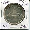 Image 1 : 1962 CNDN DOLLAR (SILVER)