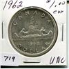 Image 1 : 1962 CNDN DOLLAR (SILVER)