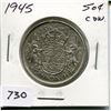 Image 1 : 1945 CNDN 50 CENT PC (SILVER)