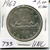 Image 1 : 1963 CNDN DOLLAR (SILVER)