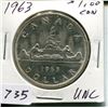 Image 1 : 1963 CNDN DOLLAR (SILVER)